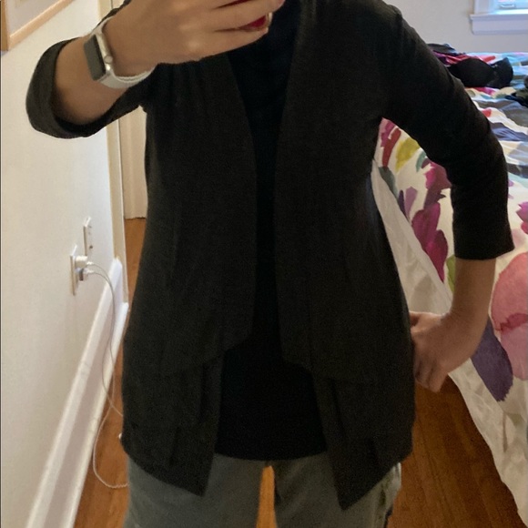 Anthropologie grey cardigan - Picture 7 of 7